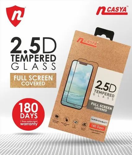 2.5 D 180 Days Warranty Glass For iPhone